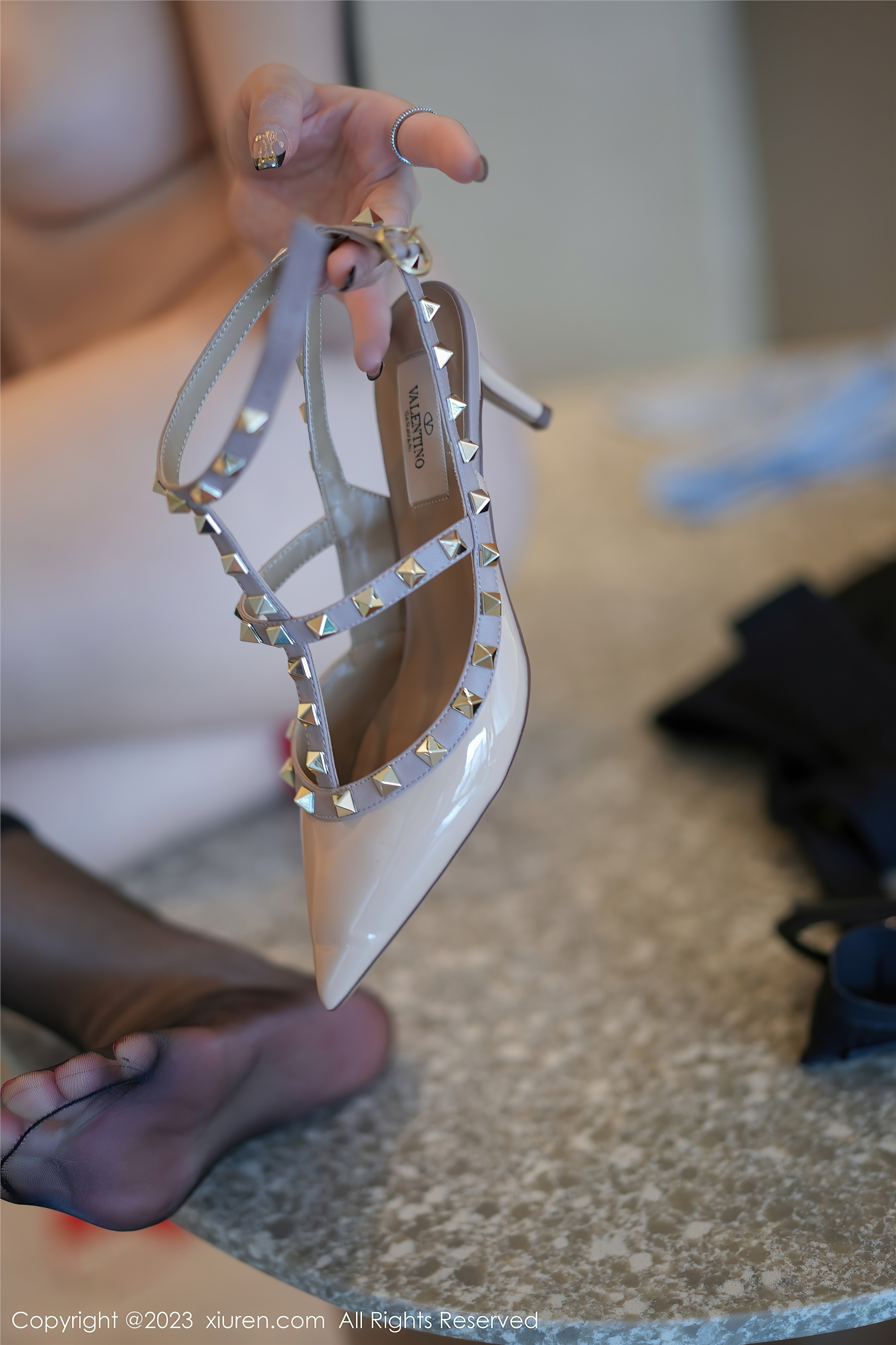 XiuRen秀人网  2023.07.18 NO.7095 Carol周妍希 黑丝